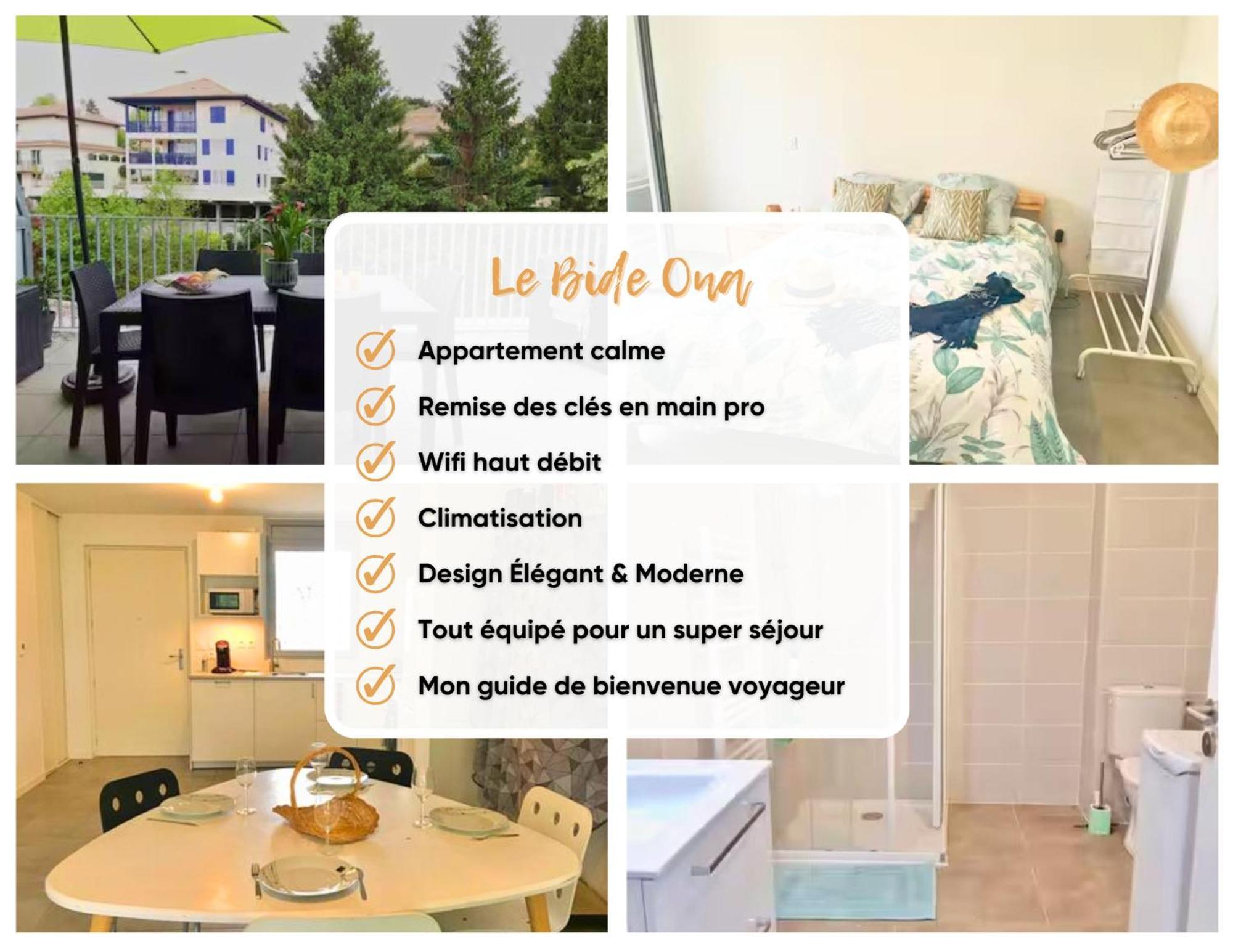 דירות באיון Bide Ona - Centre - Terrasse - Parking מראה חיצוני תמונה